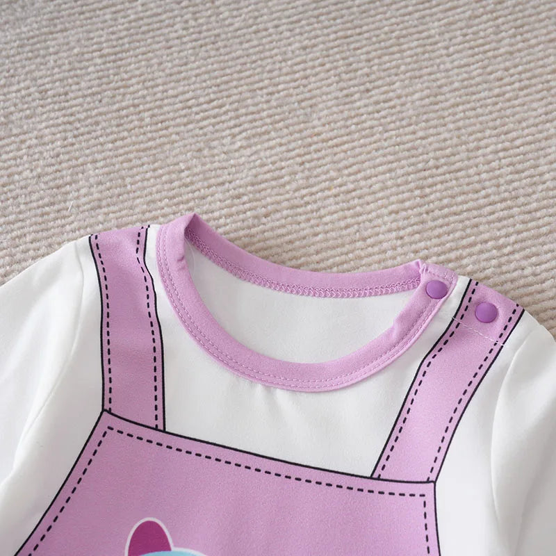 Purple Dinosaur Jumpsuit