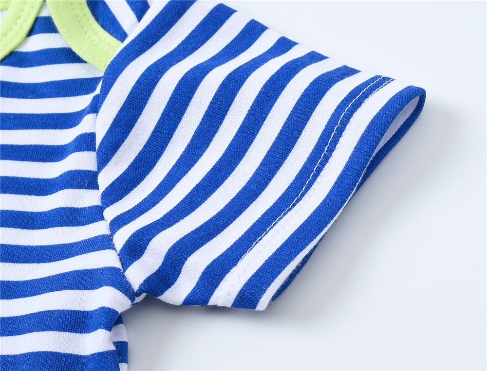 Newborn Baby Boy Bodysuit - 3 Pcs
