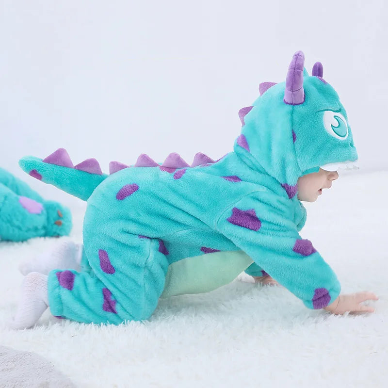 Romper Blue Warm Onesie Toddler Outfit