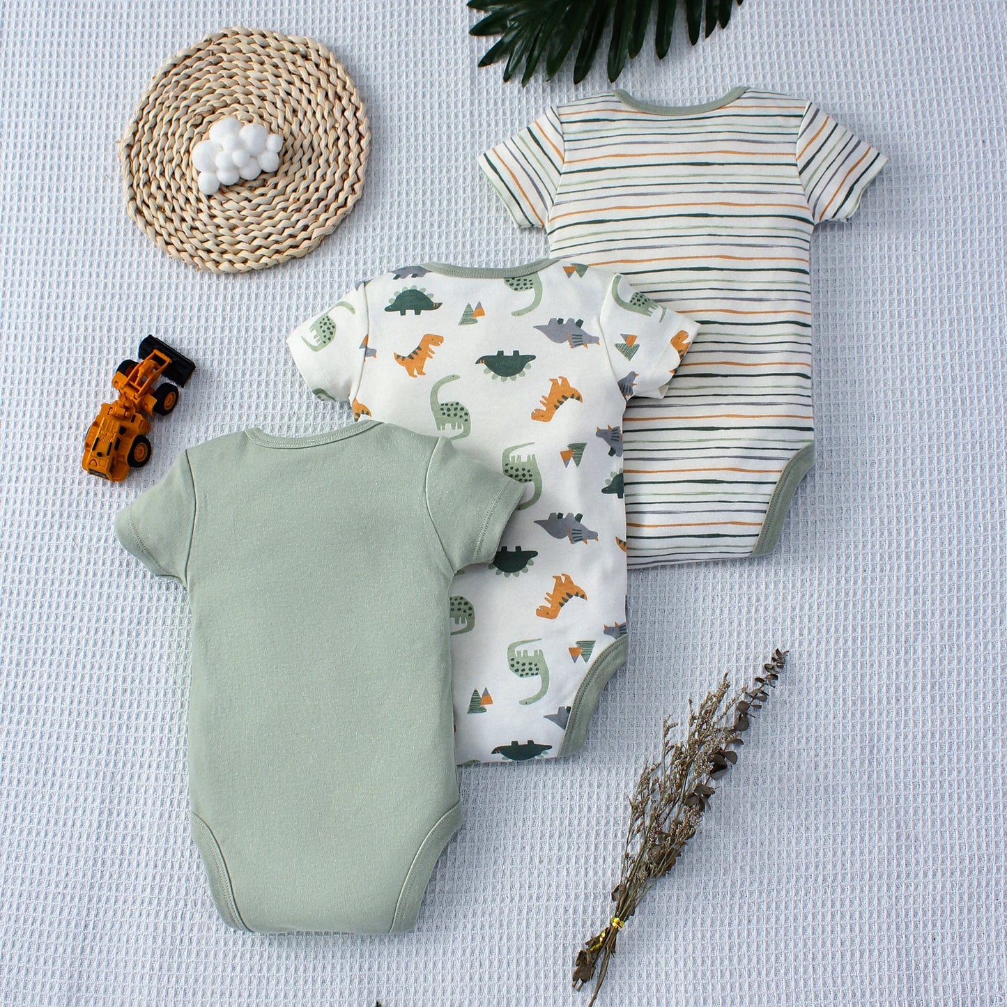 Baby boy Bodysuit - 3PCS