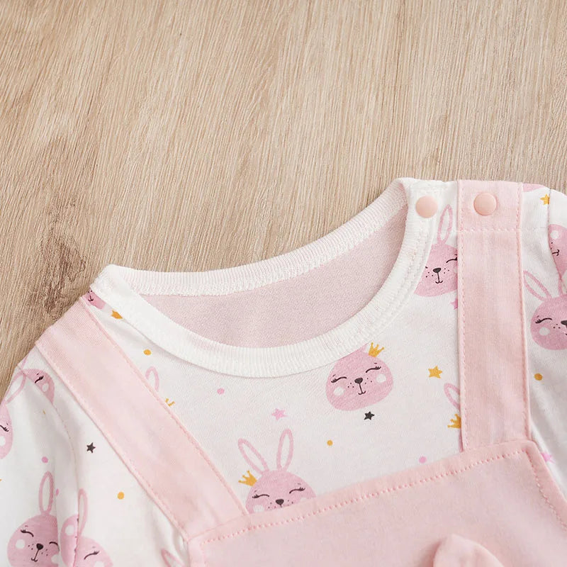 Pink Rabbit Bodysuit