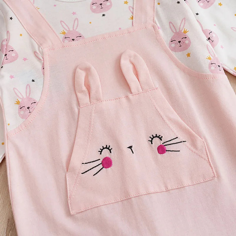 Pink Rabbit Bodysuit