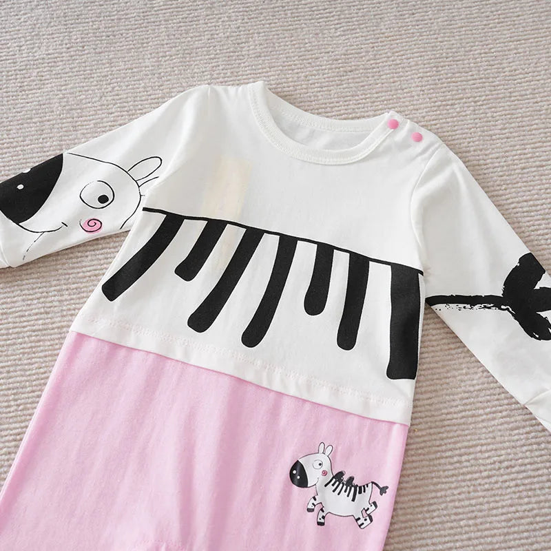 Pink Zebra Jumpsuit