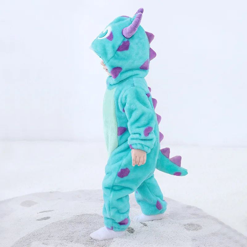 Romper Blue Warm Onesie Toddler Outfit