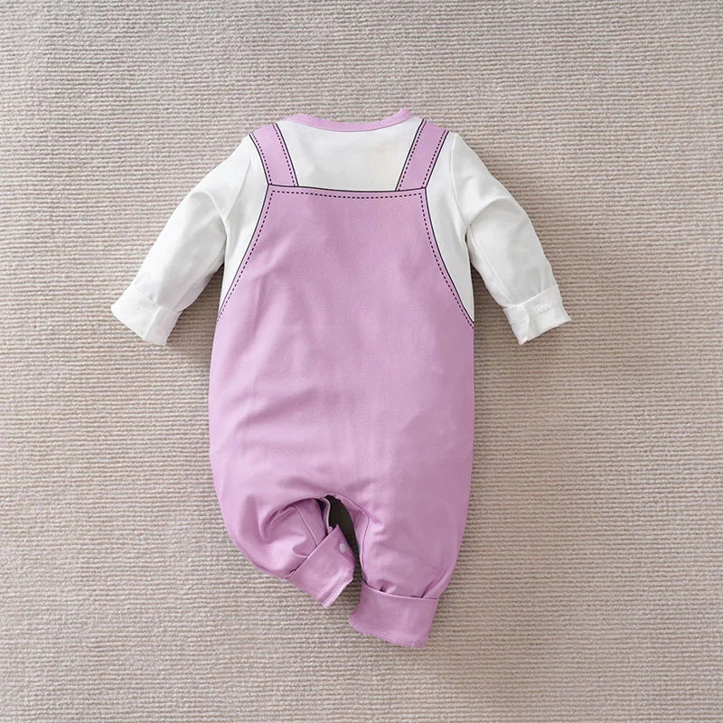 Purple Dinosaur Jumpsuit