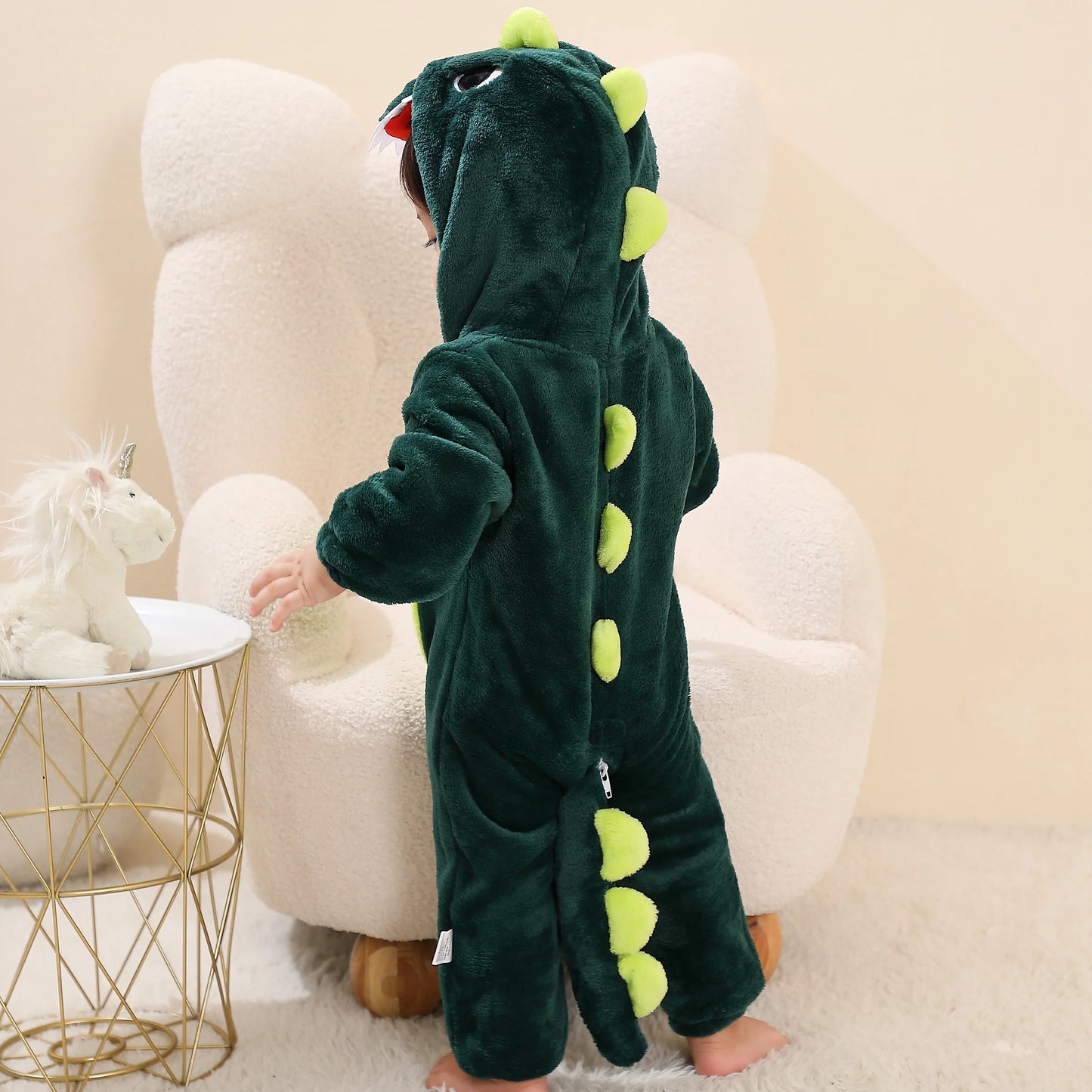 wild Dinosaur Romper Jumpsuit