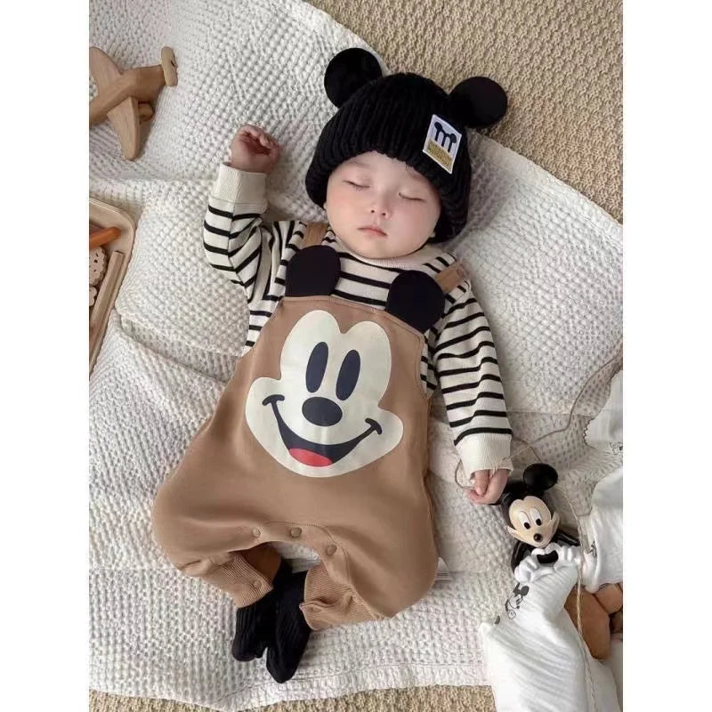 Wild Mickey Mouse Winnie Pooh Romper