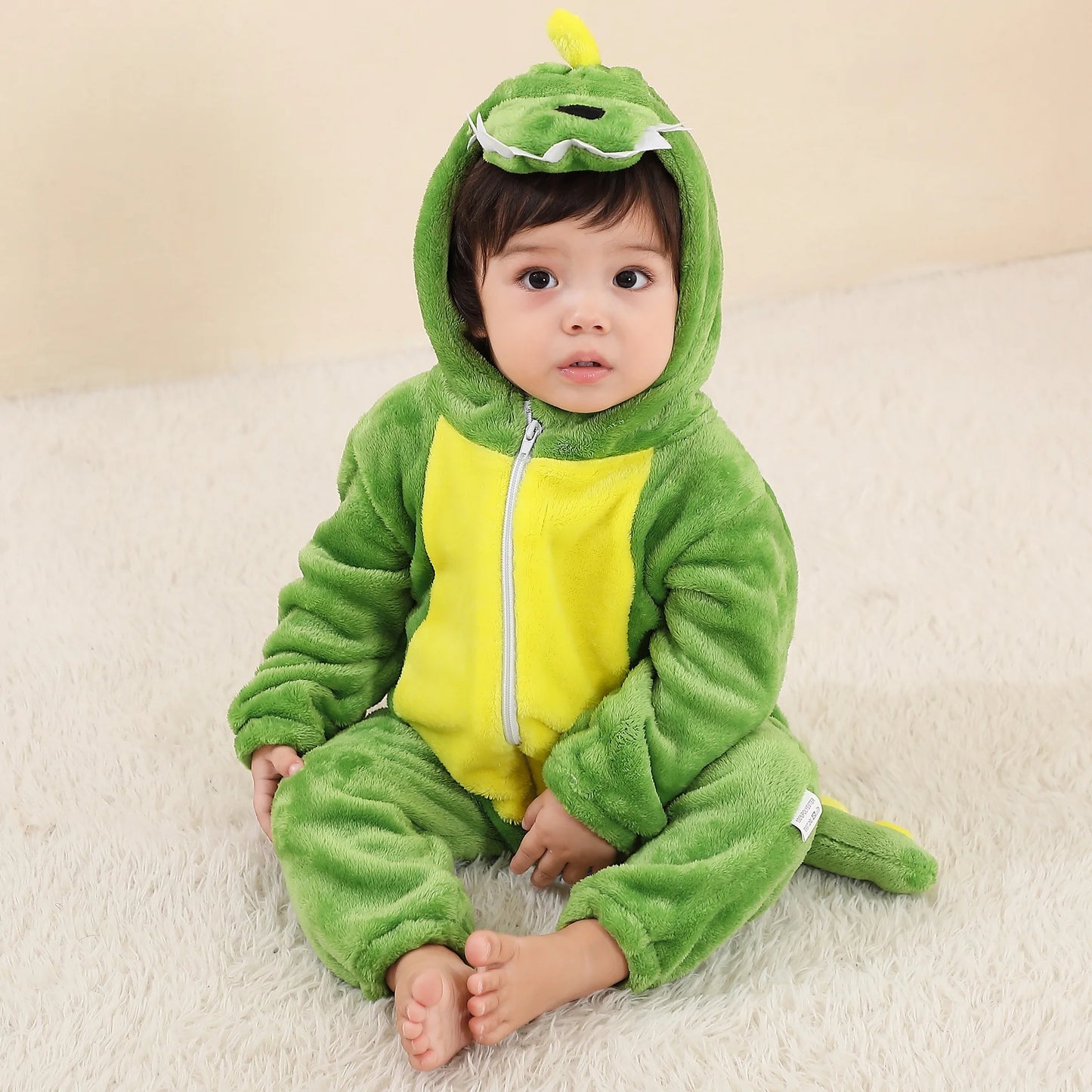 wild Dinosaur Romper Jumpsuit