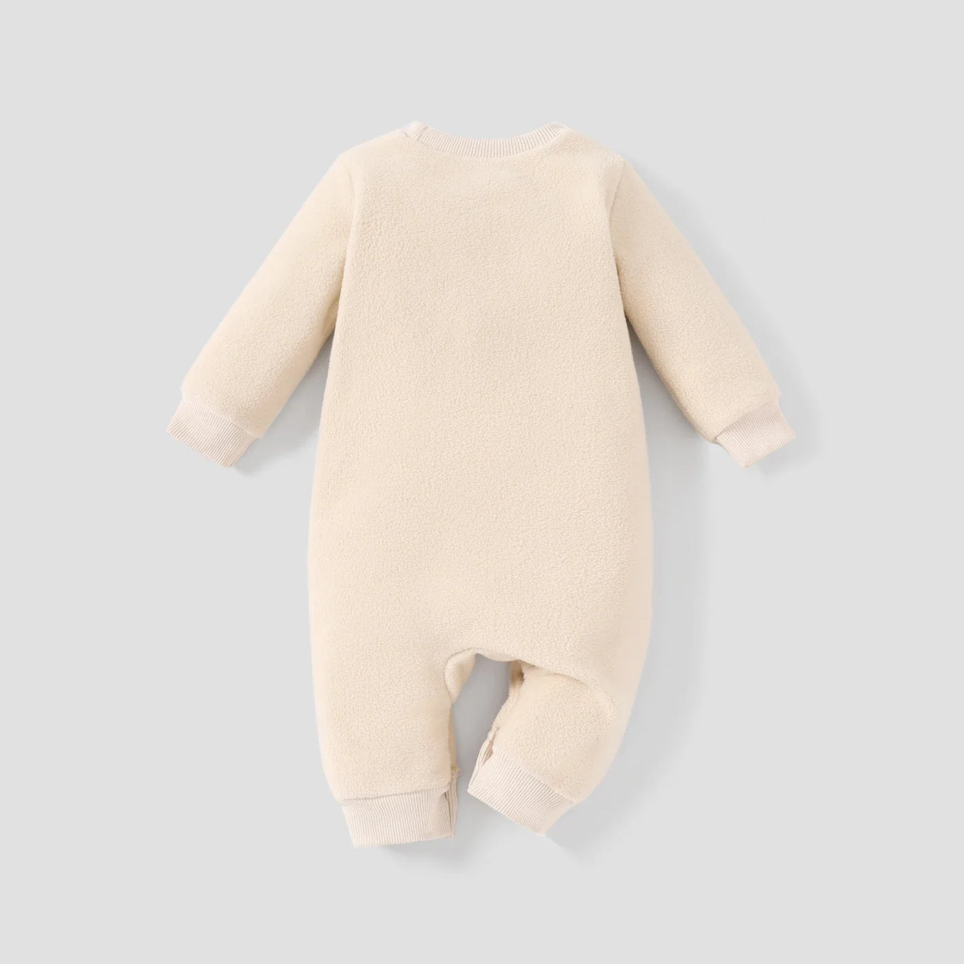 Long Sleeve Jumpsuit - Hyper-Tactile 3D Rabbit Pattern