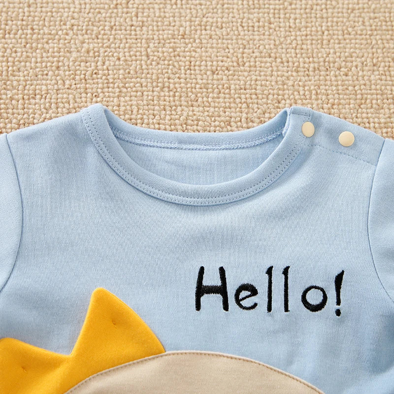 Baby Bodysuit  3d Printing Cotton Comfortable Long Sleeve