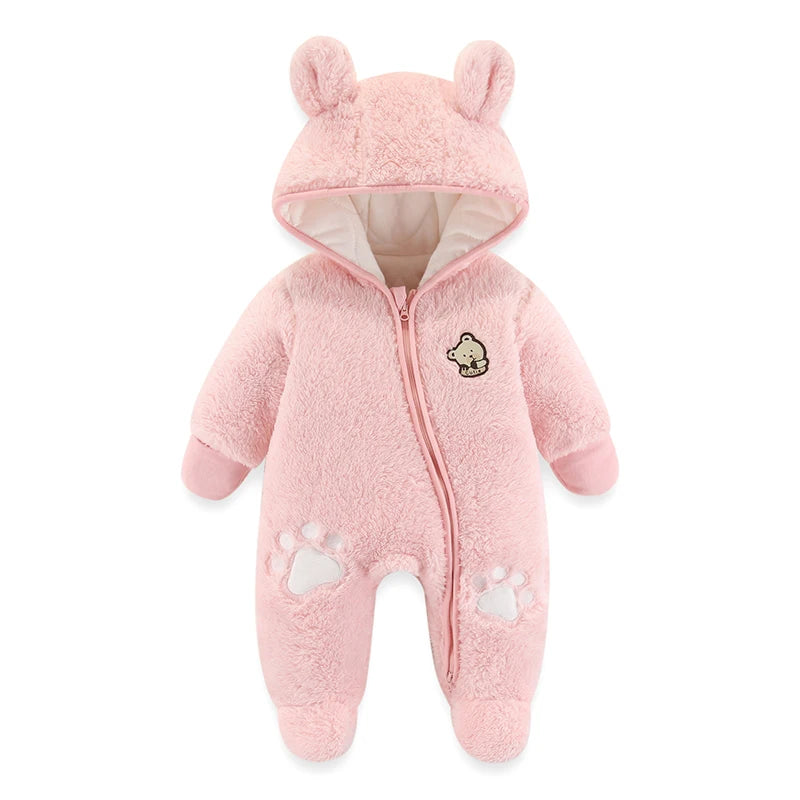 Plush Bear Baby Romper Infant Overall Jumpsuit