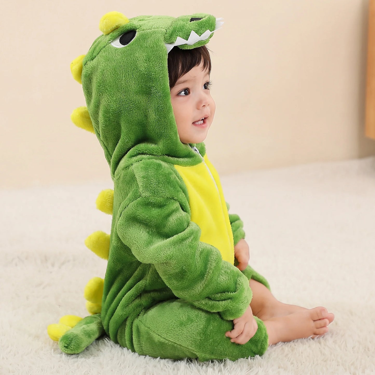 wild Dinosaur Romper Jumpsuit