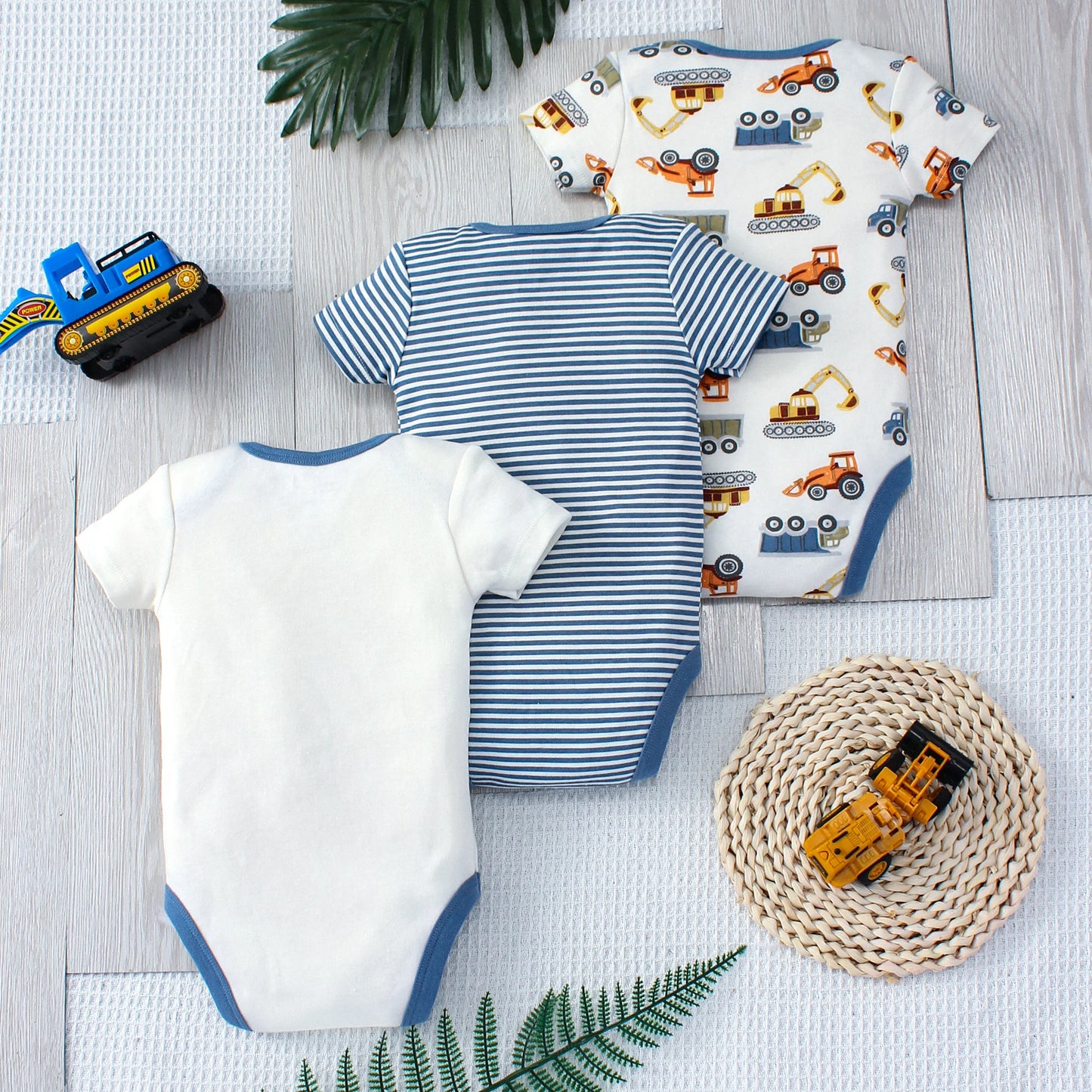 Baby Bodysuit - 3PCS