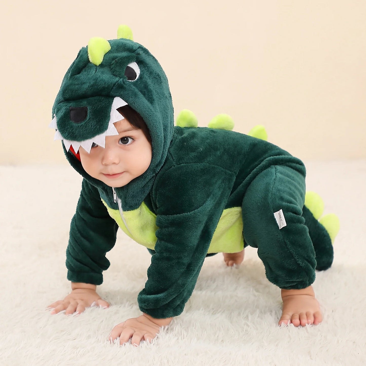 wild Dinosaur Romper Jumpsuit