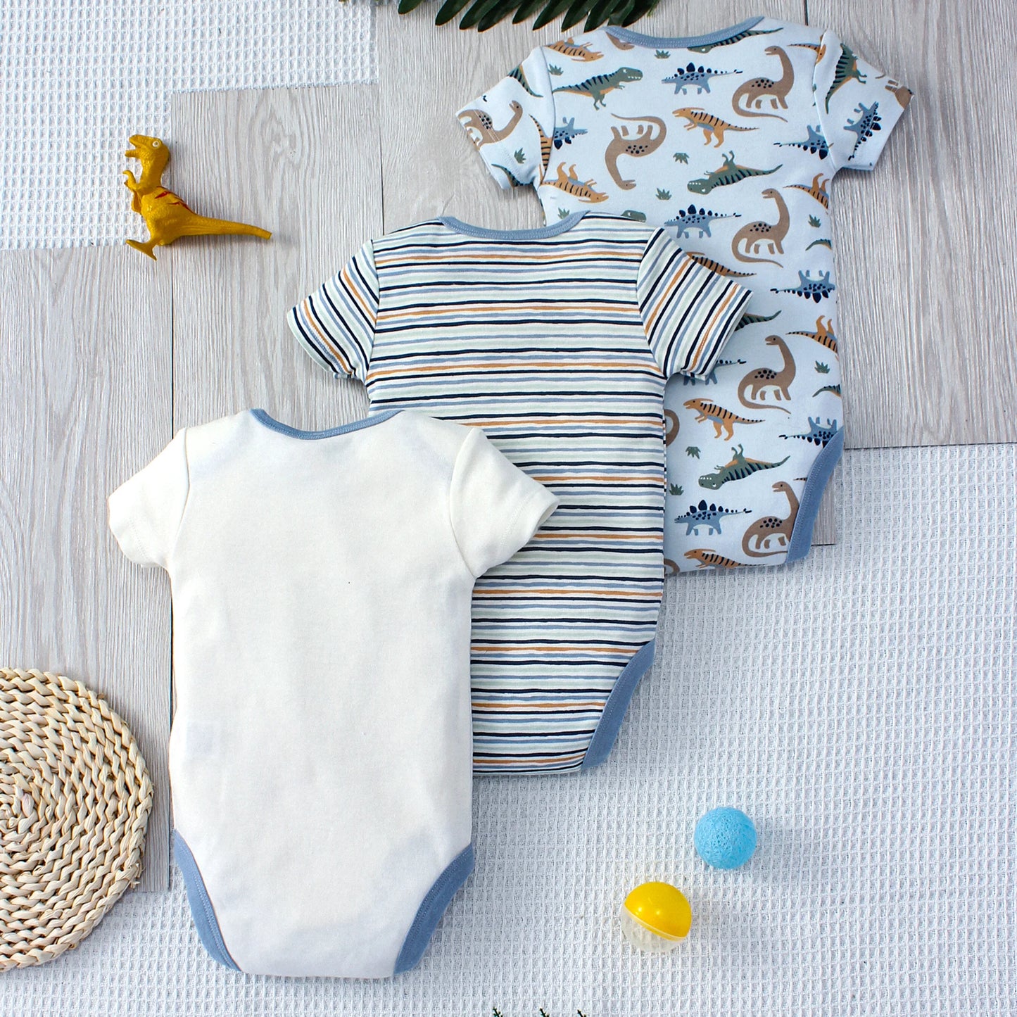 Baby Bodysuit - 3PCS