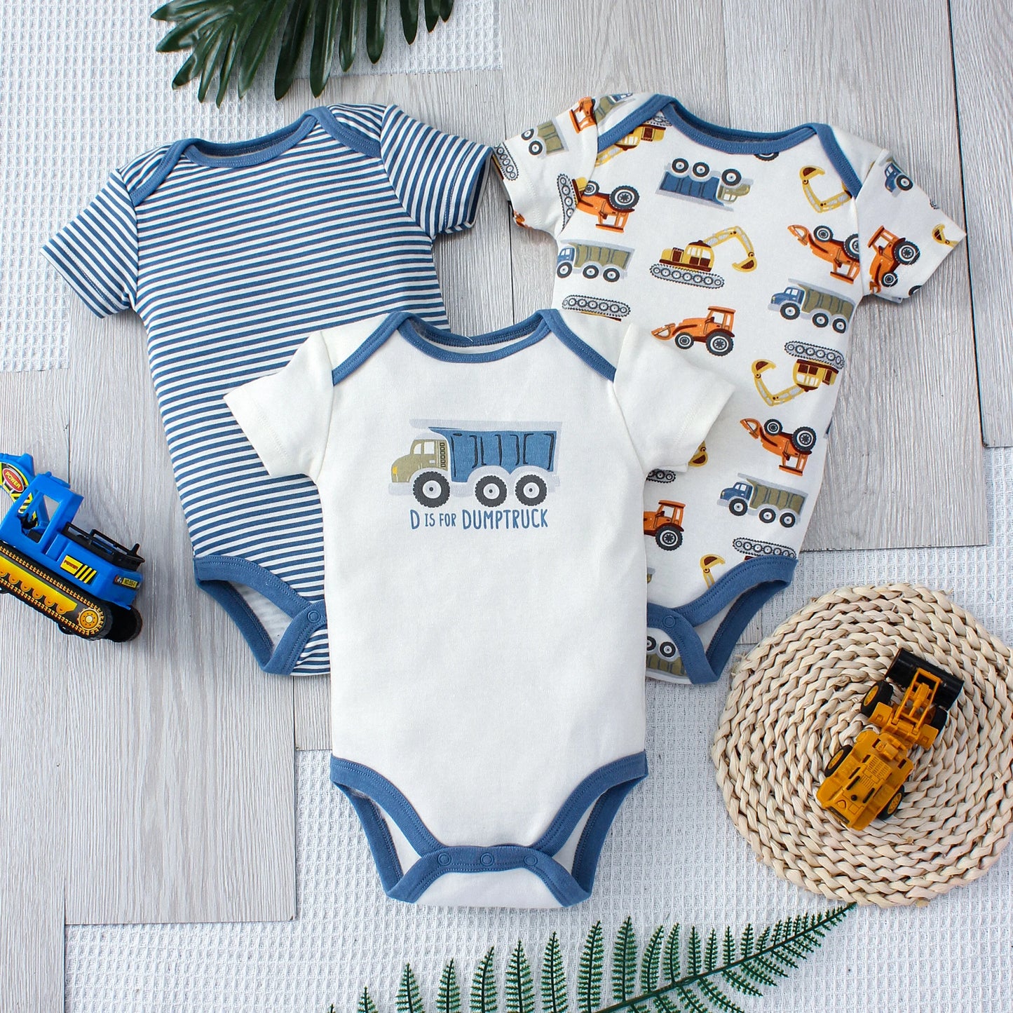 Baby Bodysuit - 3PCS