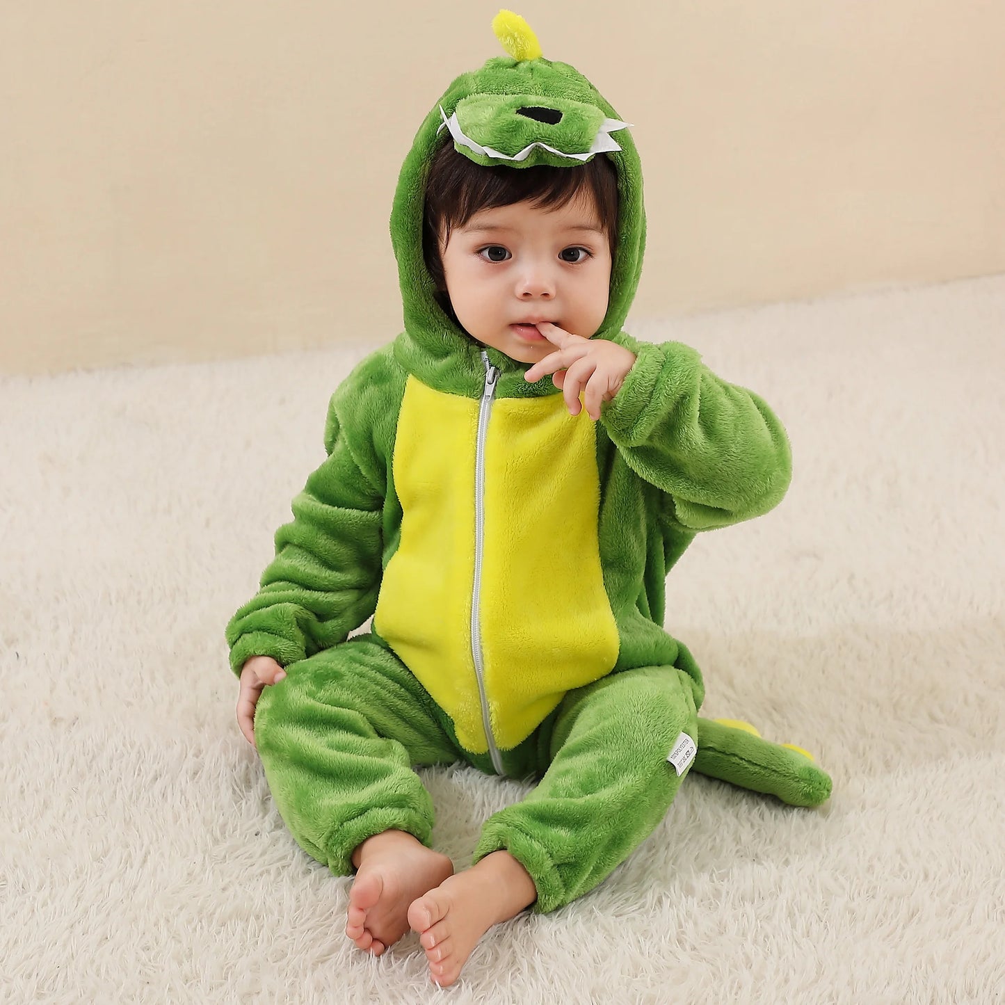 wild Dinosaur Romper Jumpsuit