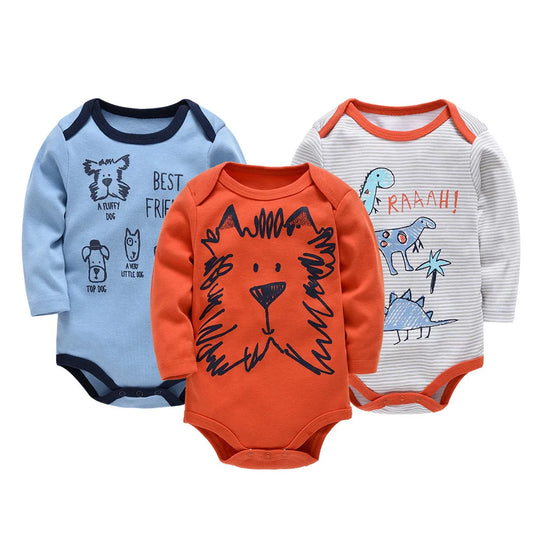 Baby Boys Bodysuit -  3 PCS