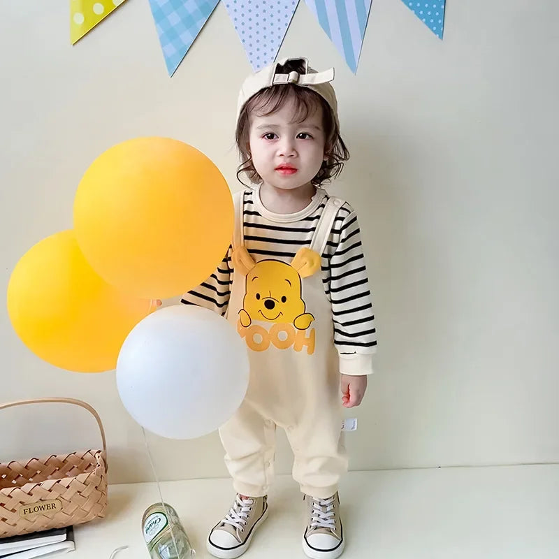 Wild Mickey Mouse Winnie Pooh Romper