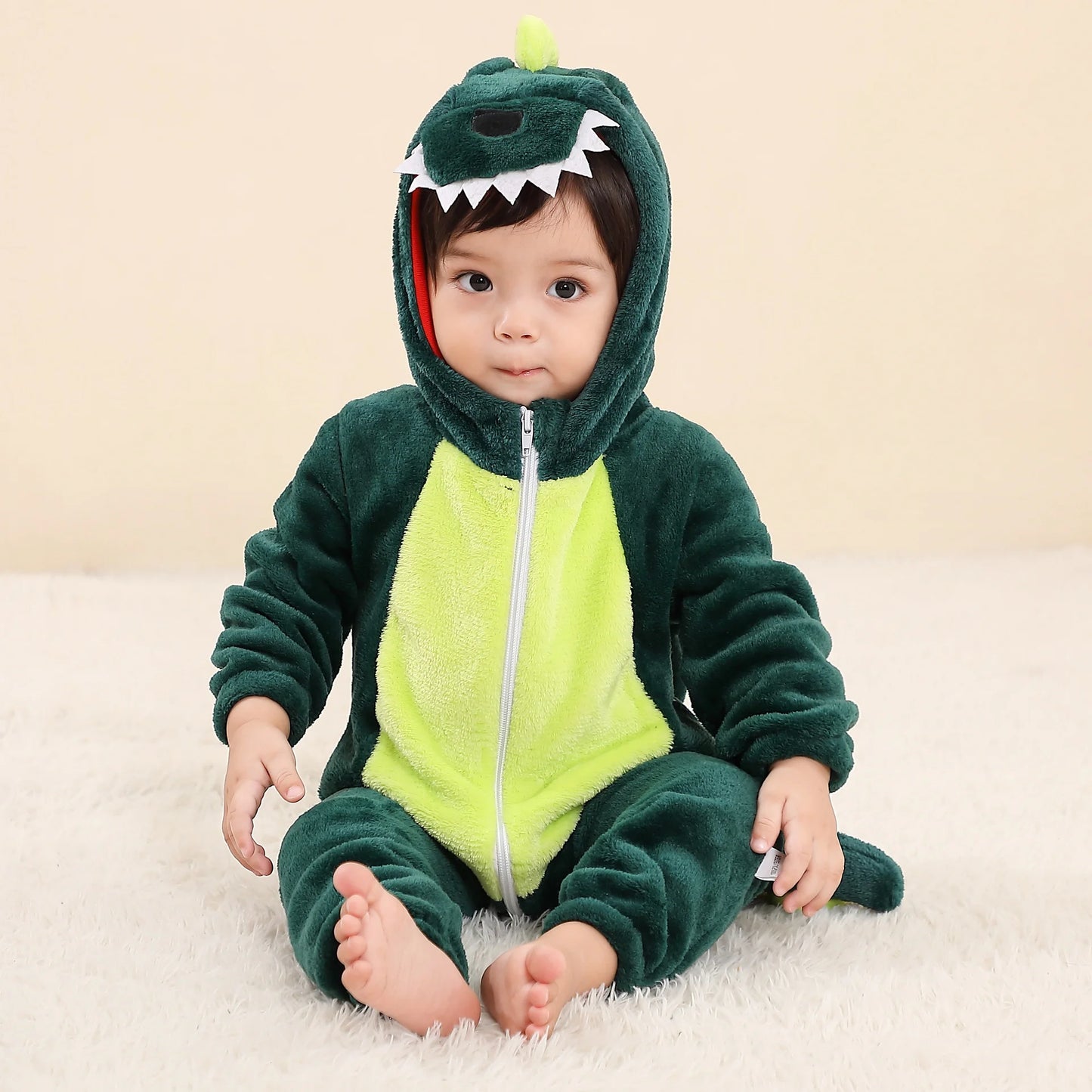 wild Dinosaur Romper Jumpsuit