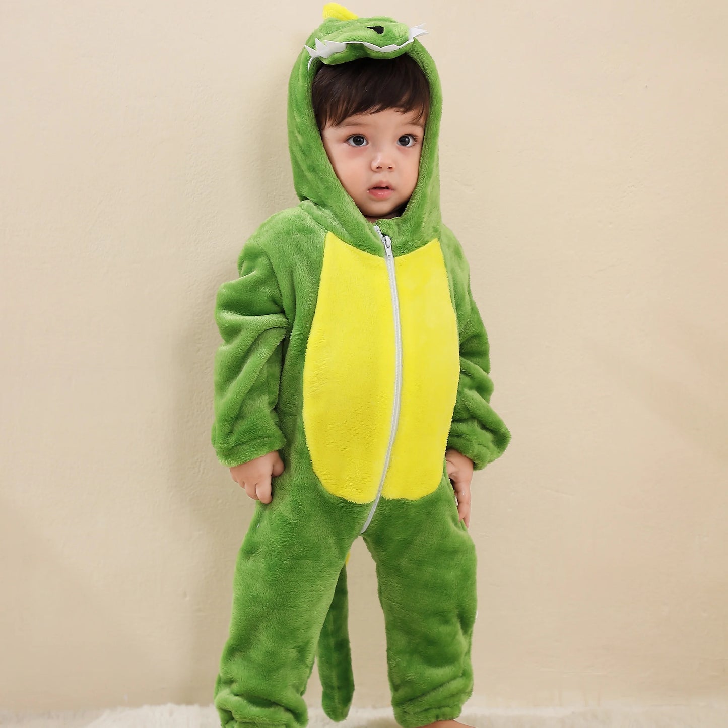 wild Dinosaur Romper Jumpsuit